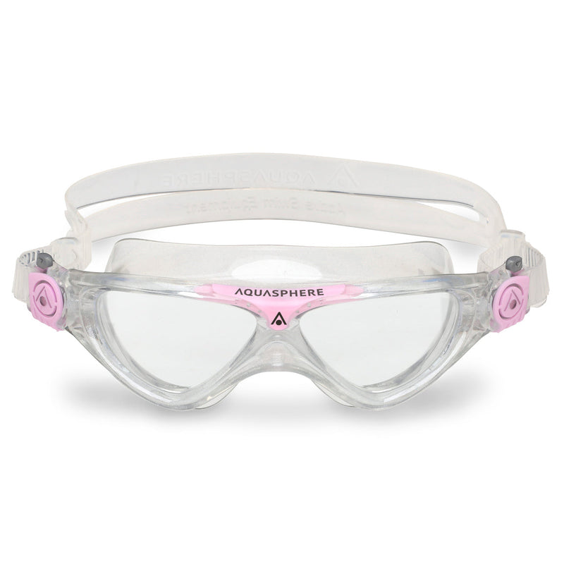 Vista Junior - Schwimmbrille - Kinder - Klare Linse - Transparent/Rosa